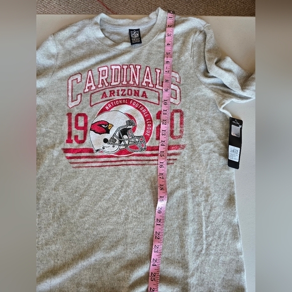 NWT NFL Team Apparel Arizona Cardinals Crew Neck Sweatshirt Women's Size M. - Picture 6 of 8